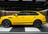 Bentley bentayga Yellow Exotic Car for sale in Dubai