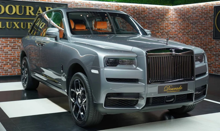 Rolls-Royce Cullinan in Jubilee Silver Super Car for Sale in UAE