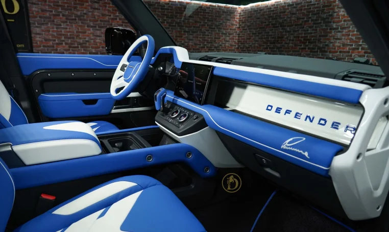 LAND ROVER DEFENDER LUMMA CLR LD in Carpathian Grey Dubai