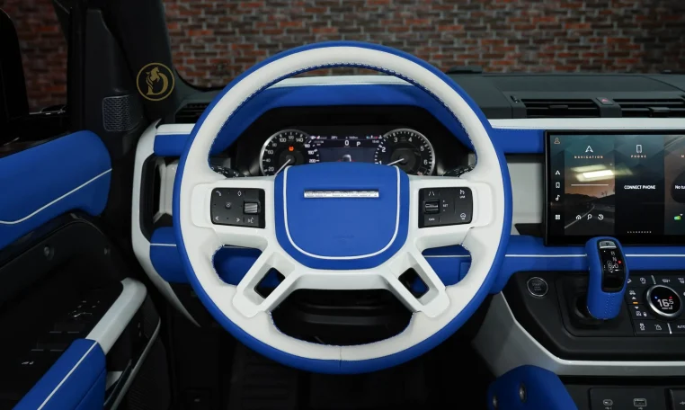 LAND ROVER DEFENDER LUMMA CLR LD in Carpathian Grey UAE Dealership