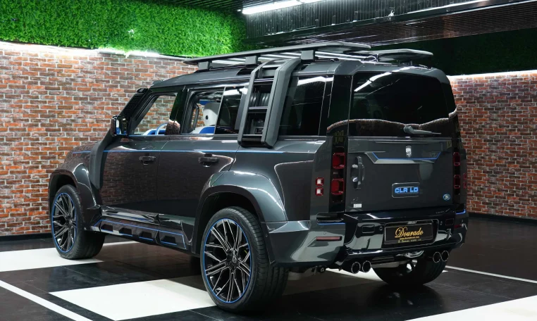 LAND ROVER DEFENDER LUMMA CLR LD in Carpathian Grey Car for sale in Dubai