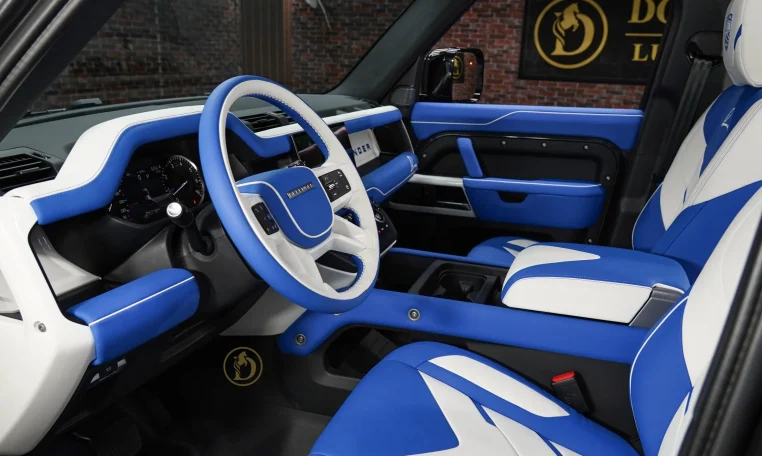 Buy LAND ROVER DEFENDER LUMMA CLR LD in Carpathian Grey Exotic Car Dubai