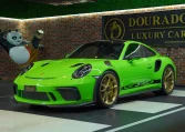 Porsche 911 GT3 RS in Green for Sale in Dubai