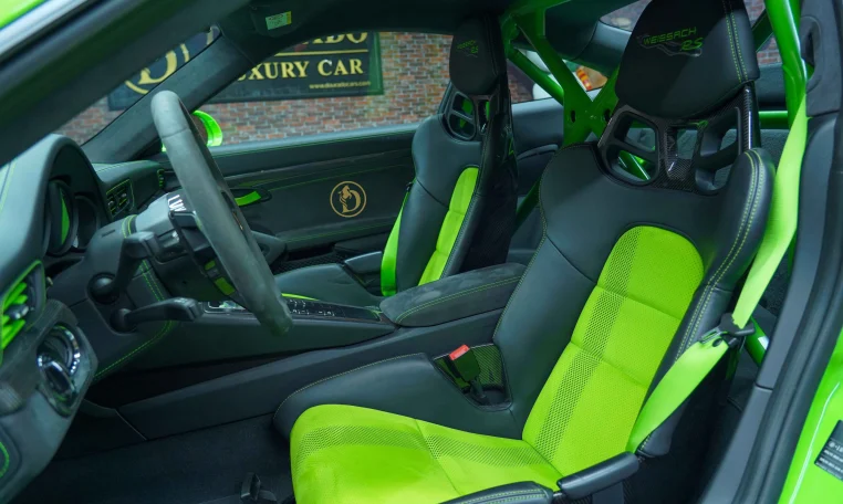 Buy Porsche 911 GT3 RS in Green Super Car in Dubai