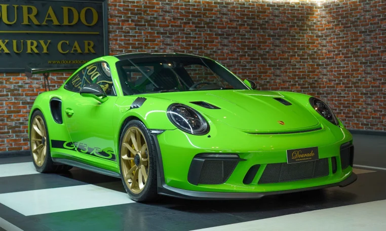 Porsche 911 GT3 RS in Green for Sale in Dubai UAE