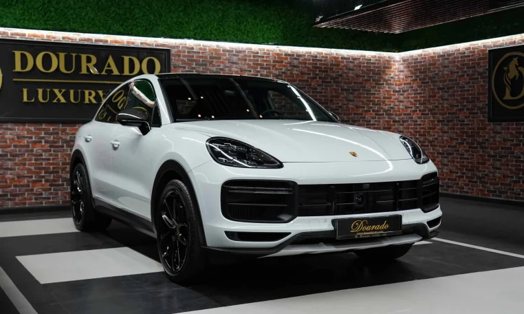 Porsche Cayenne Turbo GT Coupe in Chalk White