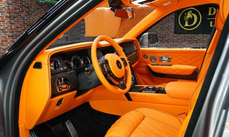 Rolls-Royce Cullinan Black Badge Super Car Dealership in Dubai