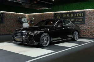 Mercedes S 580 4MATIC Interior Brown for Sale in Dubai