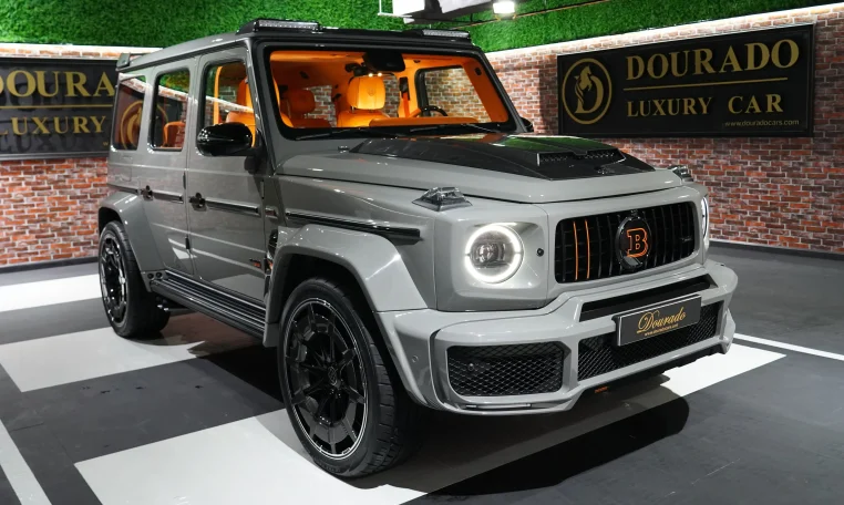 mercedes brabus 800 grey