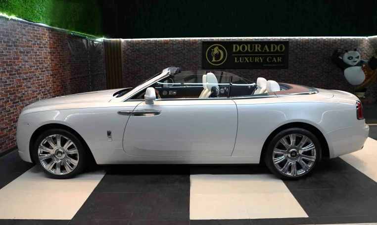 Rolls Royce Dawn White Dealership in UAE