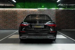 Mercedes S 580 4MATIC Interior Brown Dealership in Dubai UAE