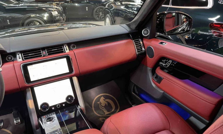 Range Rover Autobiography Luxury Car in Black for sale in Dubai