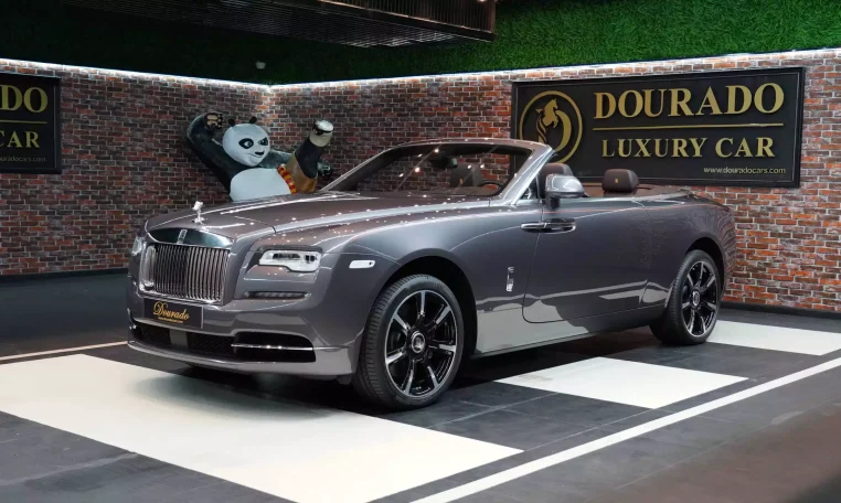 Rolls Royce Dawn Black Badge in Dark Grey for sale in Dubai