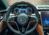 Mercedes S 580 4MATIC Interior Brown Exotic Car Dealership in UAE