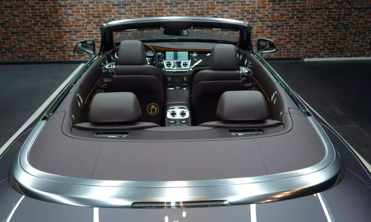 Buy Rolls Royce Dawn Black Badge in Dark Grey in UAE