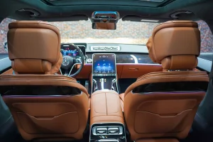 Buy Mercedes S 580 4MATIC Interior Brown Car in Dubai