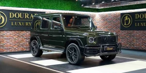 Mercedes G 63 Double Night Package in Olive Green for Hyper car Sale