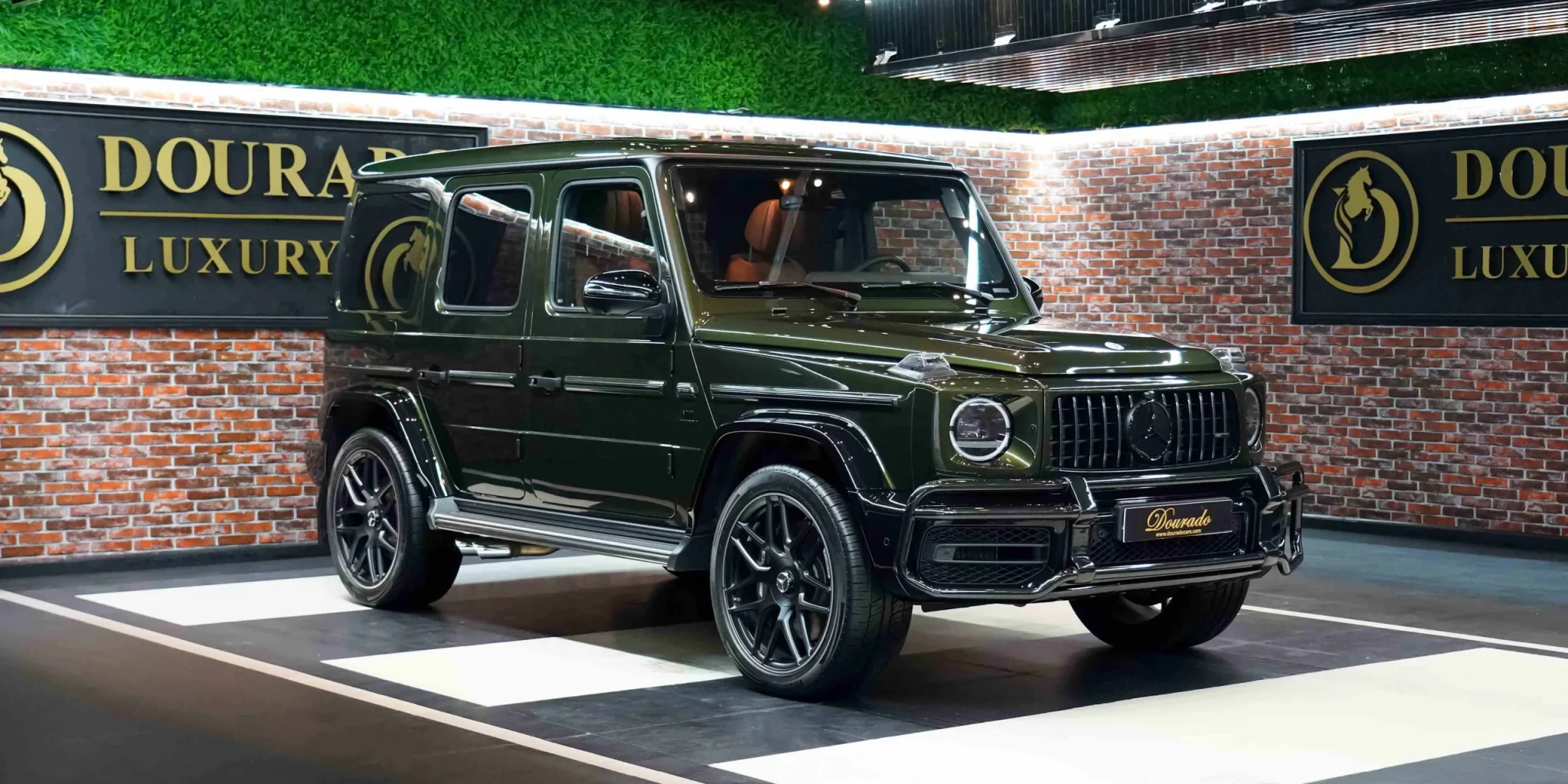 Mercedes G 63 Double Night Package in Olive Green for Hyper car Sale