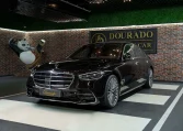 Mercedes S 580 4MATIC Interior Brown for Sale in Dubai UAE