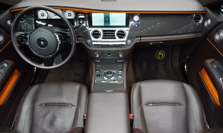 Rolls Royce Dawn Black Badge in Dark Grey for Sale in Dubai