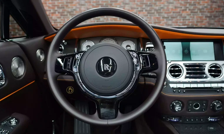 Buy Rolls Royce Dawn Black Badge Super Car in Dark Grey in Dubai