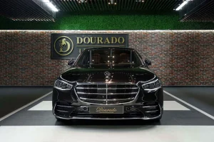 Mercedes S 580 4MATIC Interior Brown for Sale in UAE