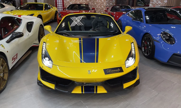 Ferrari 488 Spider Exotic Car Dealership in Dubai UAE