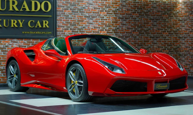 Ferrari 488 Spider Luxury Car