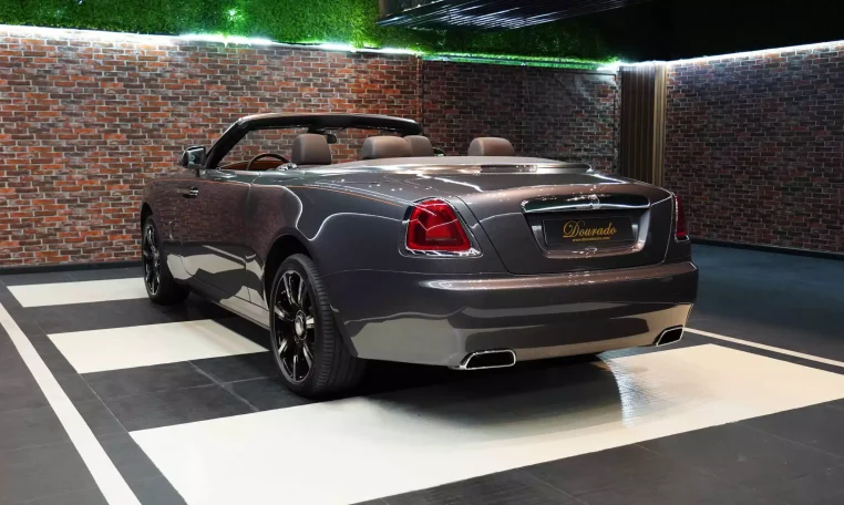 Rolls Royce Dawn Black Badge in Dark Grey Car