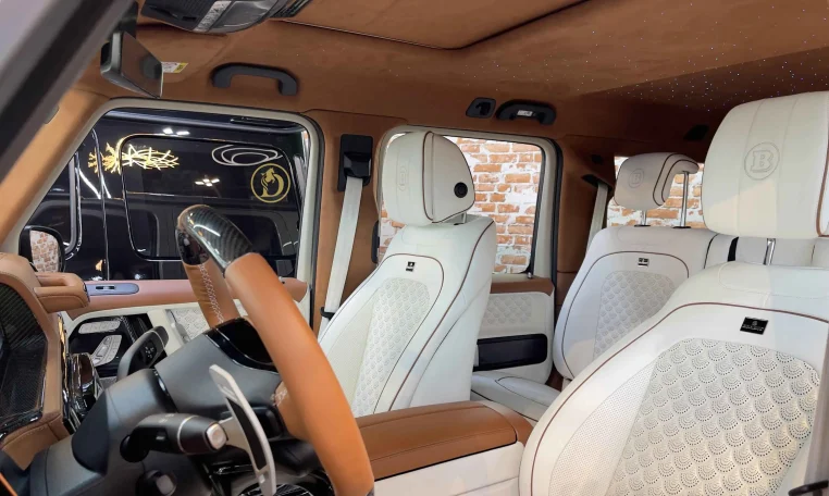 Mercedes g63 brabus cars showroom Dubai