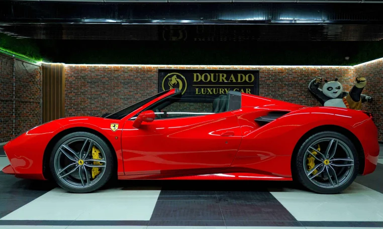 Ferrari 488 Spider Luxury Car in UAE