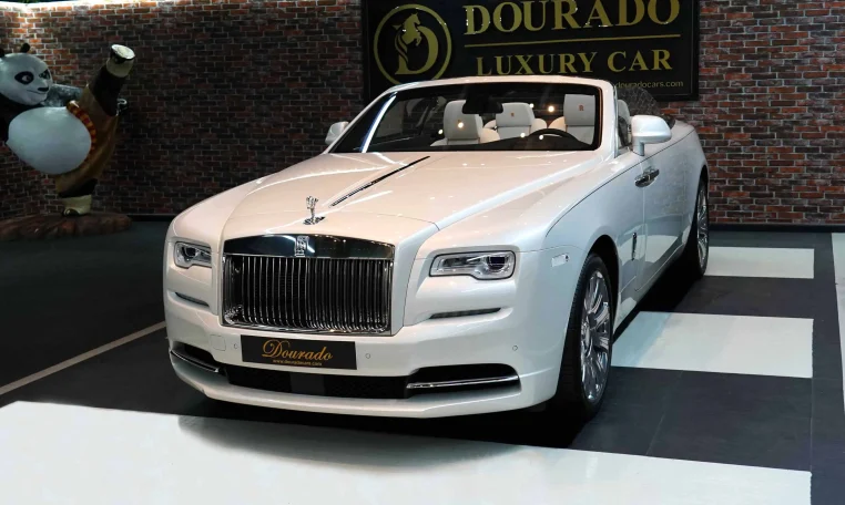 Rolls Royce Dawn White Exotic Car for Sale in Dubai