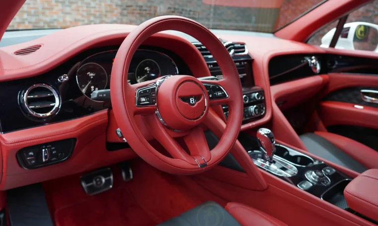 Bentley Bentayga White Luxury car for sale in Dubai