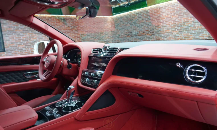 Bentley Bentayga White Luxury car