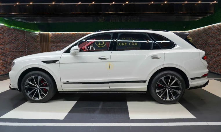 Bentley Bentayga White Exotic Car for sale in Dubai