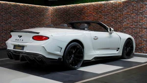Dubai Bentley GT Convertible ONYX Exotic car Showroom