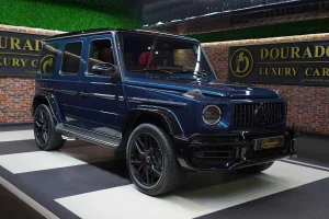Mercedes G 63 Night Package in Sea Blue for Sale in Dubai UAE