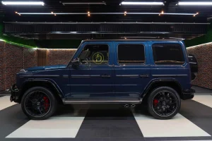 Mercedes G 63 Night Package in Sea Blue Luxury Car for Sale in Dubai