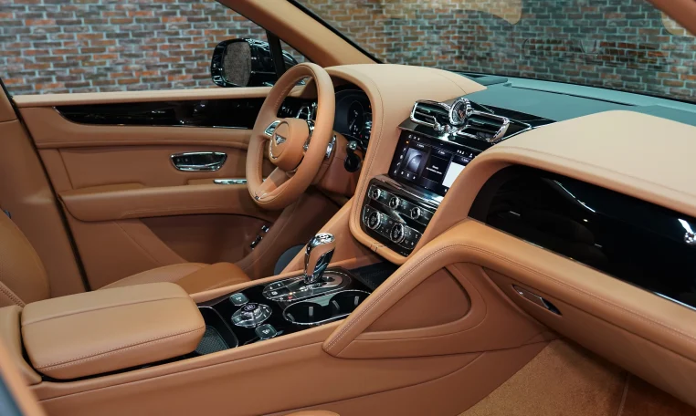 Bentley Bentayga in Beluga Black Exotic Car Dealership in Dubai UAE