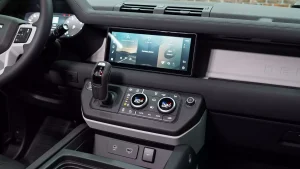 Buy Land Rover Defender 110 P400 SE in Black Exotic car in Dubai UAE