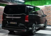Mercedes-Benz V250 in Metalic Black Dealership in Dubai