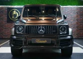 Mercedes G63 in Brown Matte for Sale in Dubai