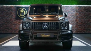 Mercedes G63 in Brown Matte for Sale in Dubai