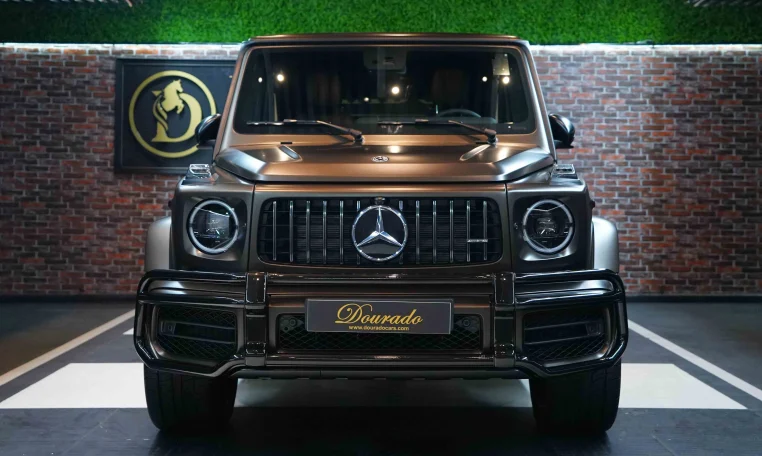 Mercedes G63 in Brown Matte for Sale in Dubai