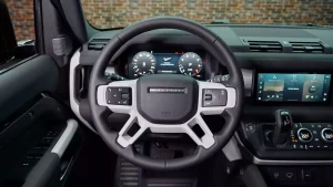 Land Rover Defender 110 P400 SE in Black Luxury car for sale in Dubai