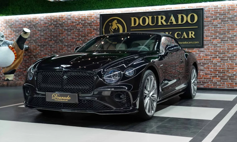 Buy Bentley GTC Speed W12 in Black Dubai UAE