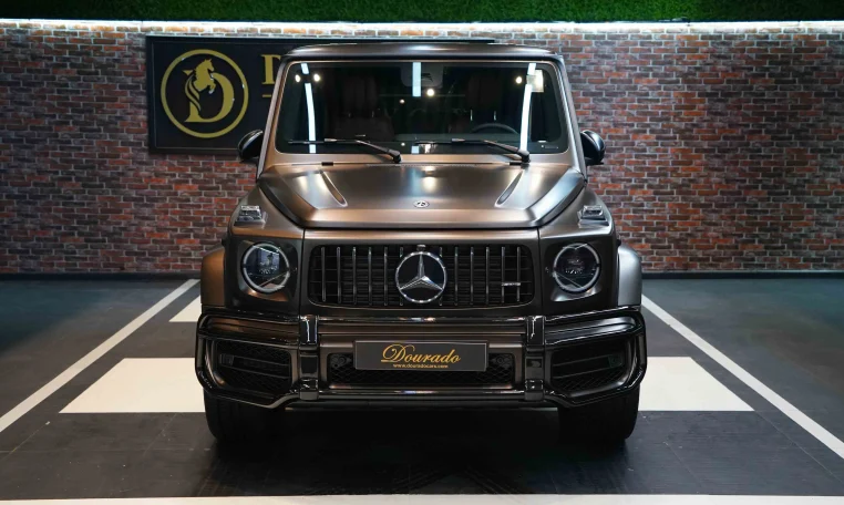 Mercedes G63 in Brown Matte for Sale in Dubai UAE