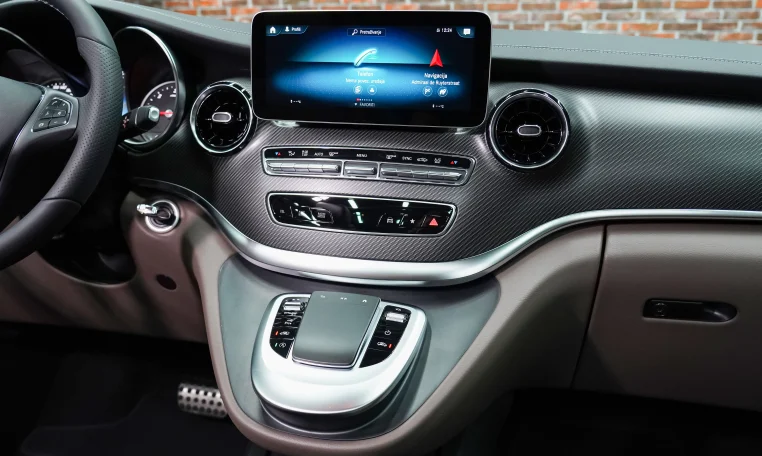 Mercedes-Benz V250 in Metalic Black Exotic Car Dealership in Dubai