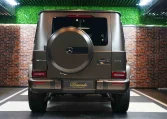 Mercedes G63 in Brown Matte Dealership in Dubai