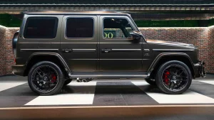 Mercedes G63 in Brown Matte Dealership in UAE